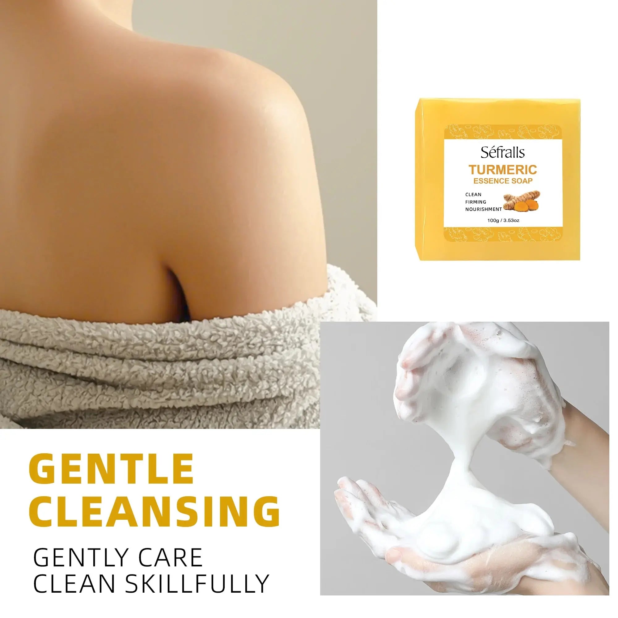 Sefralls Turmeric Skincare Set – 3-Step Complete Care - Femlinza