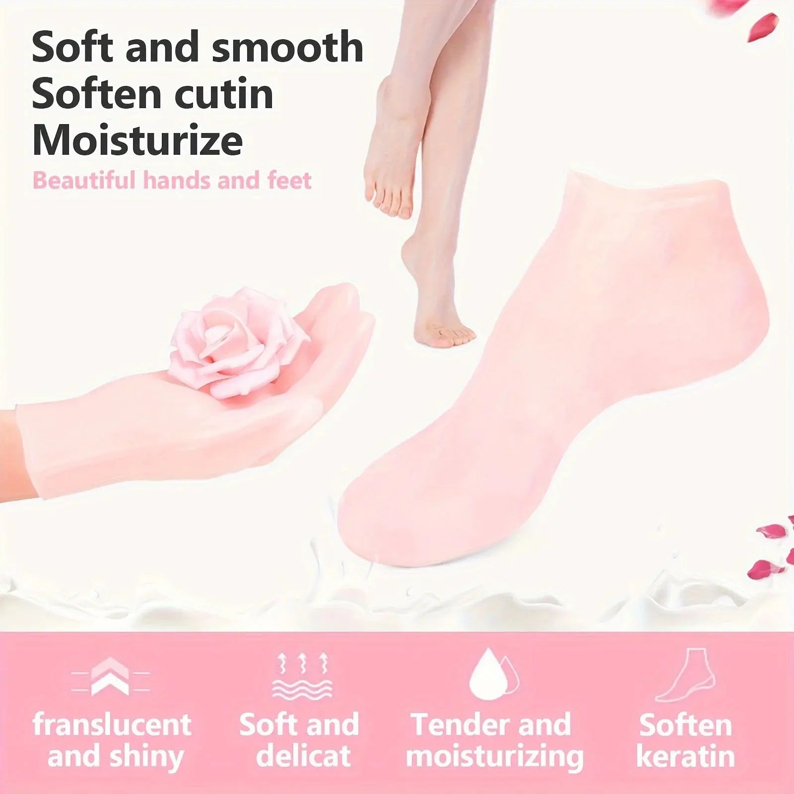 Silicone Moisturizing Care Set – Face, Hands & Feet - Femlinza