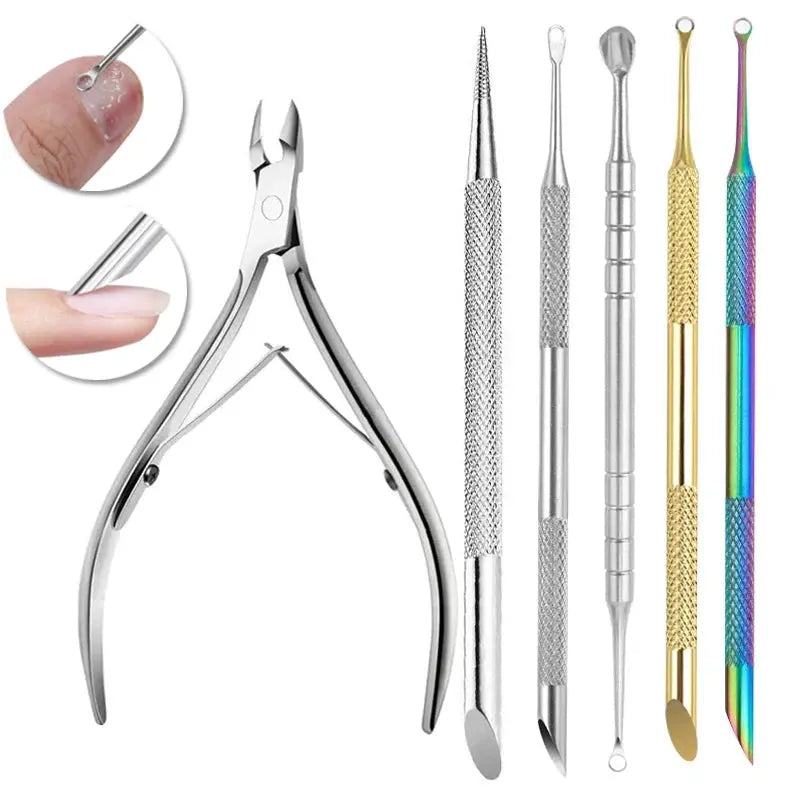 Stainless Steel Cuticle Nippers – Precision Manicure Tool - Femlinza
