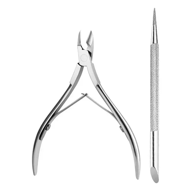 Stainless Steel Cuticle Nippers – Precision Manicure Tool - Femlinza
