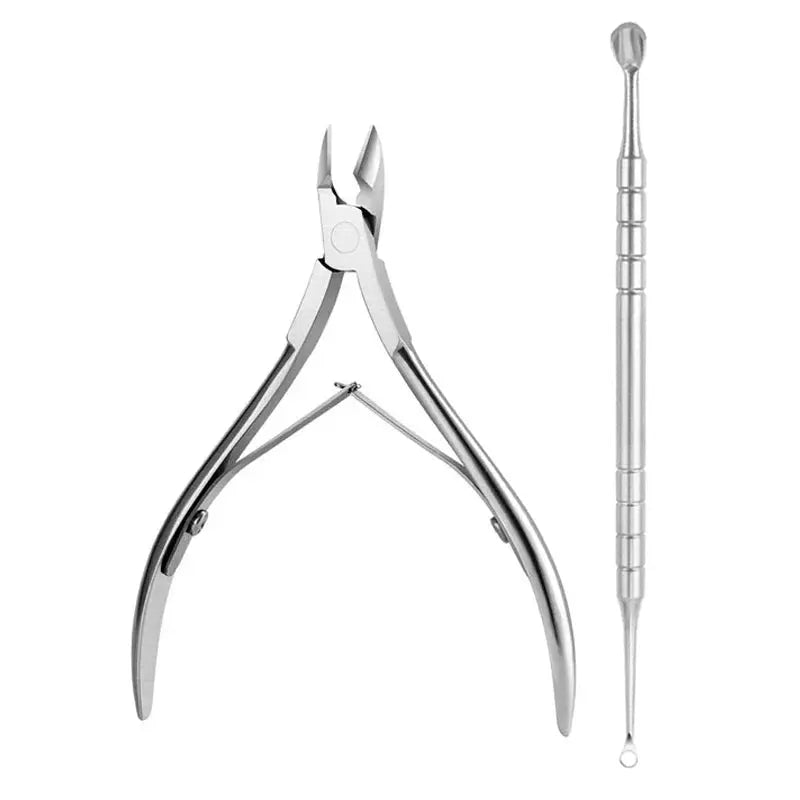 Stainless Steel Cuticle Nippers – Precision Manicure Tool - Femlinza