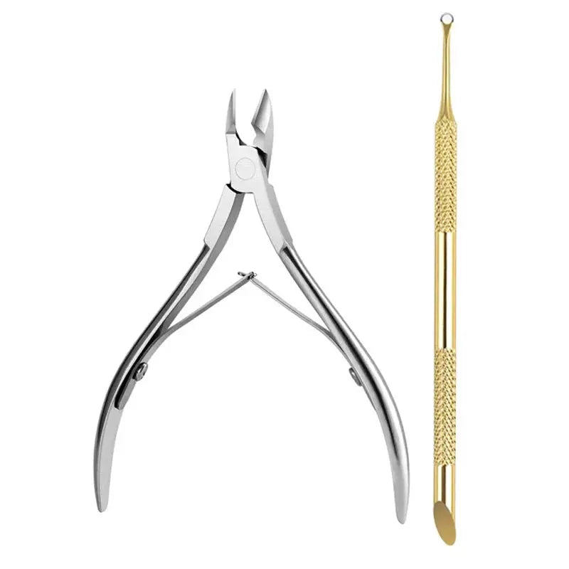 Stainless Steel Cuticle Nippers – Precision Manicure Tool - Femlinza