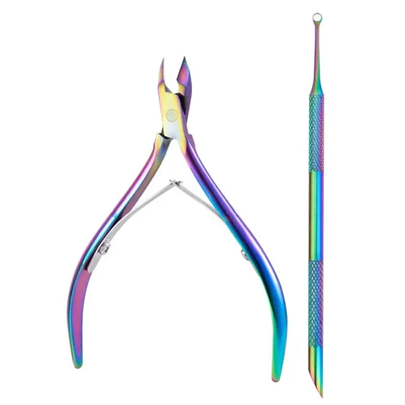 Stainless Steel Cuticle Nippers – Precision Manicure Tool - Femlinza