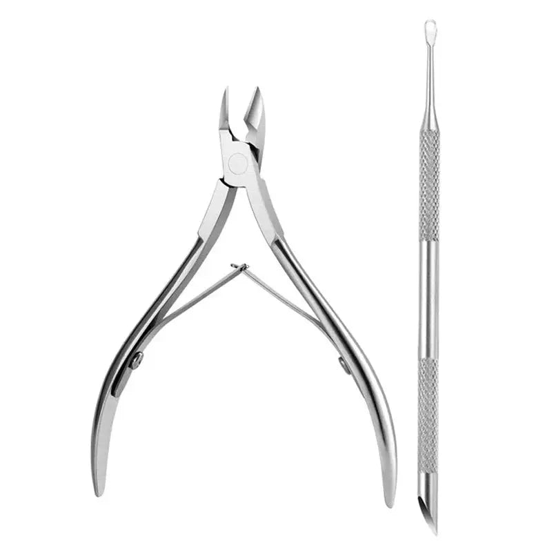 Stainless Steel Cuticle Nippers – Precision Manicure Tool - Femlinza