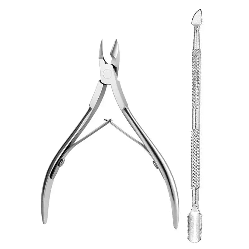 Stainless Steel Cuticle Nippers – Precision Manicure Tool - Femlinza