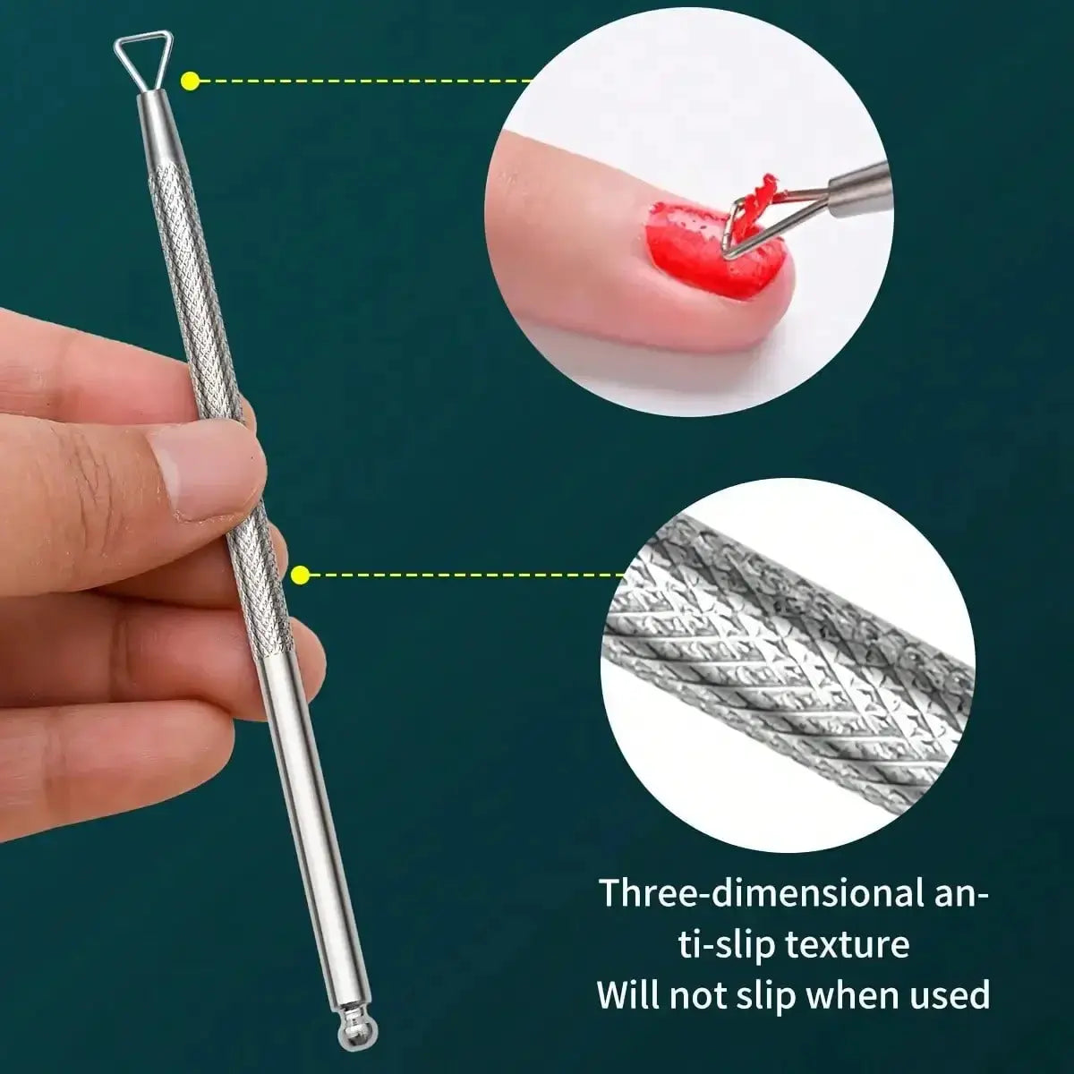 Stainless Steel Foot & Nail Care Set – Dead Skin & Cuticle Remover - Femlinza