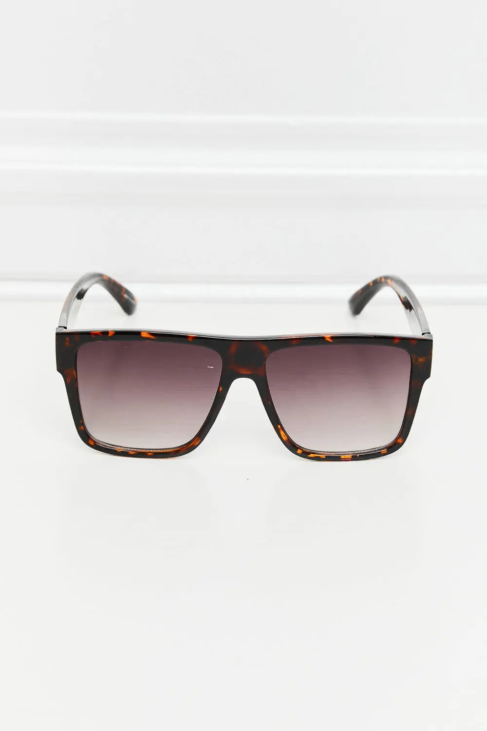 Tortoiseshell Square Full Rim Sunglasses - Femlinza
