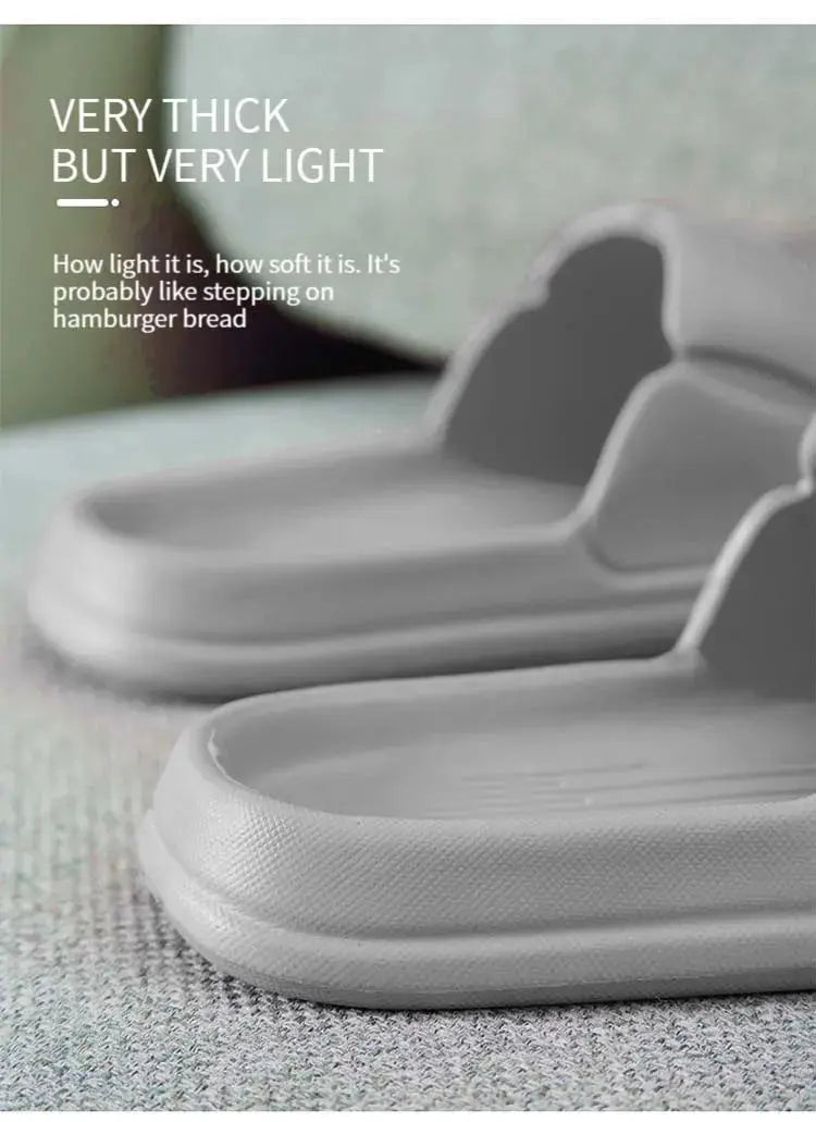 Unisex Non-Slip EVA Bathroom Slippers – Lightweight & Breathable Home Sandals - Femlinza
