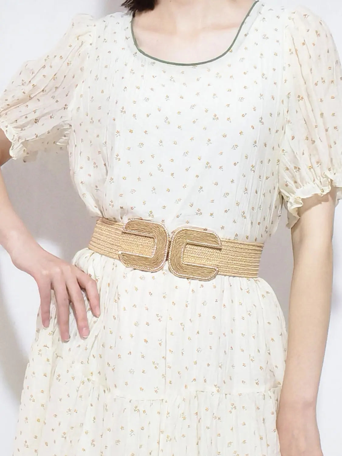 Wide Braid Belt - Femlinza