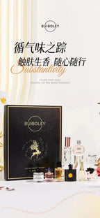 Women Perfume Gift Box Long Lasting Woody Floral Cologne Mens Pheromones Fragrance Compact Portable Perfume Luxury Gift Set - Femlinza