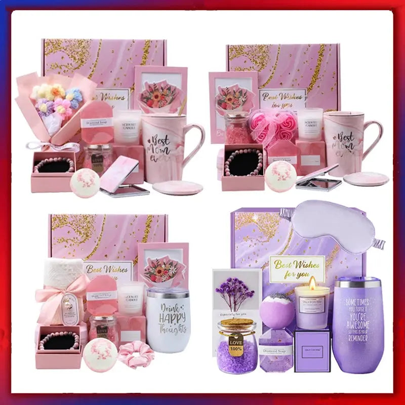 Women's Care Self Gifts Women's Birthday Gifts Care Packages Spa Gifts Inspirational Mother's Day Gifts For Wife Friends Grandma - Femlinza