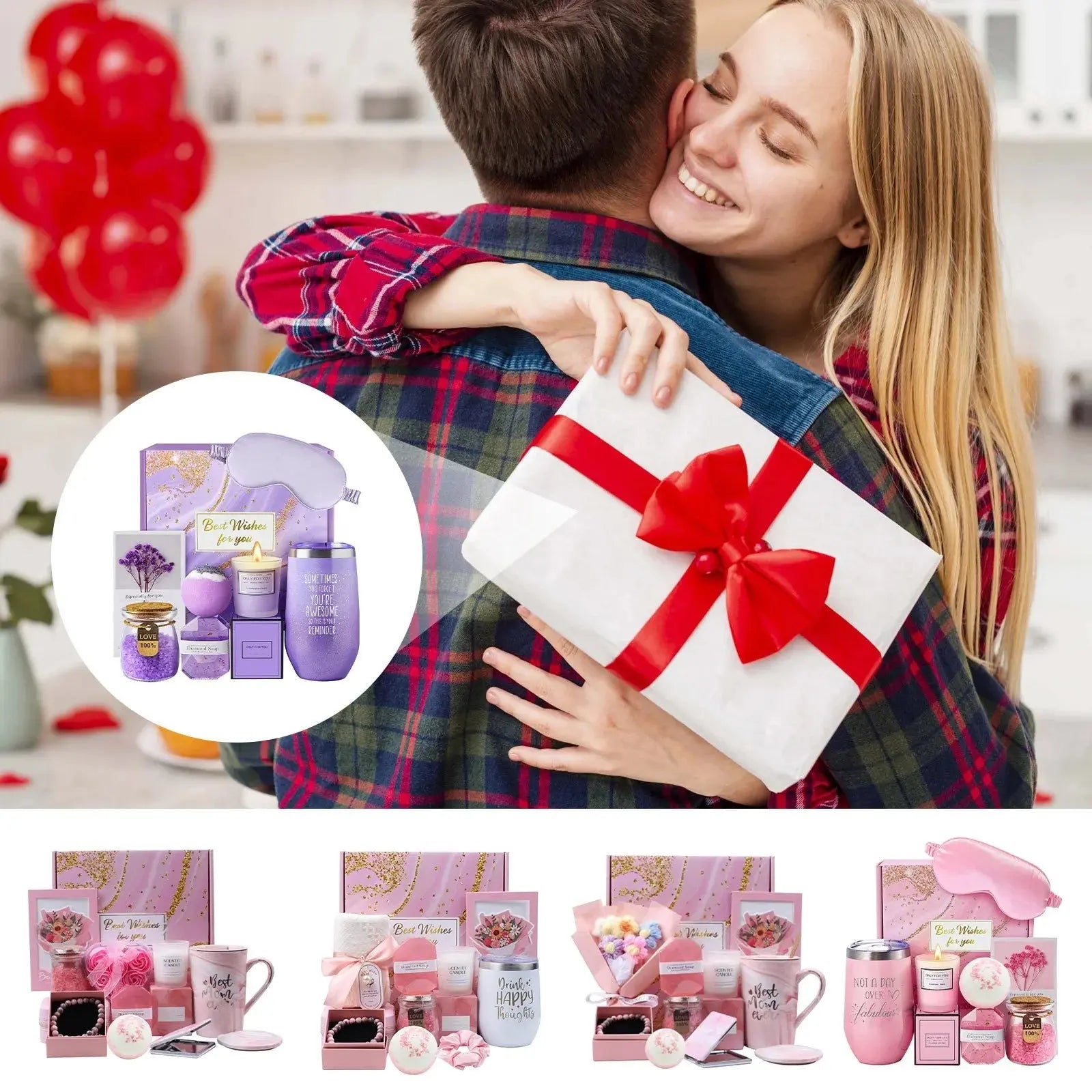 Women's Care Self Gifts Women's Birthday Gifts Care Packages Spa Gifts Inspirational Mother's Day Gifts For Wife Friends Grandma - Femlinza