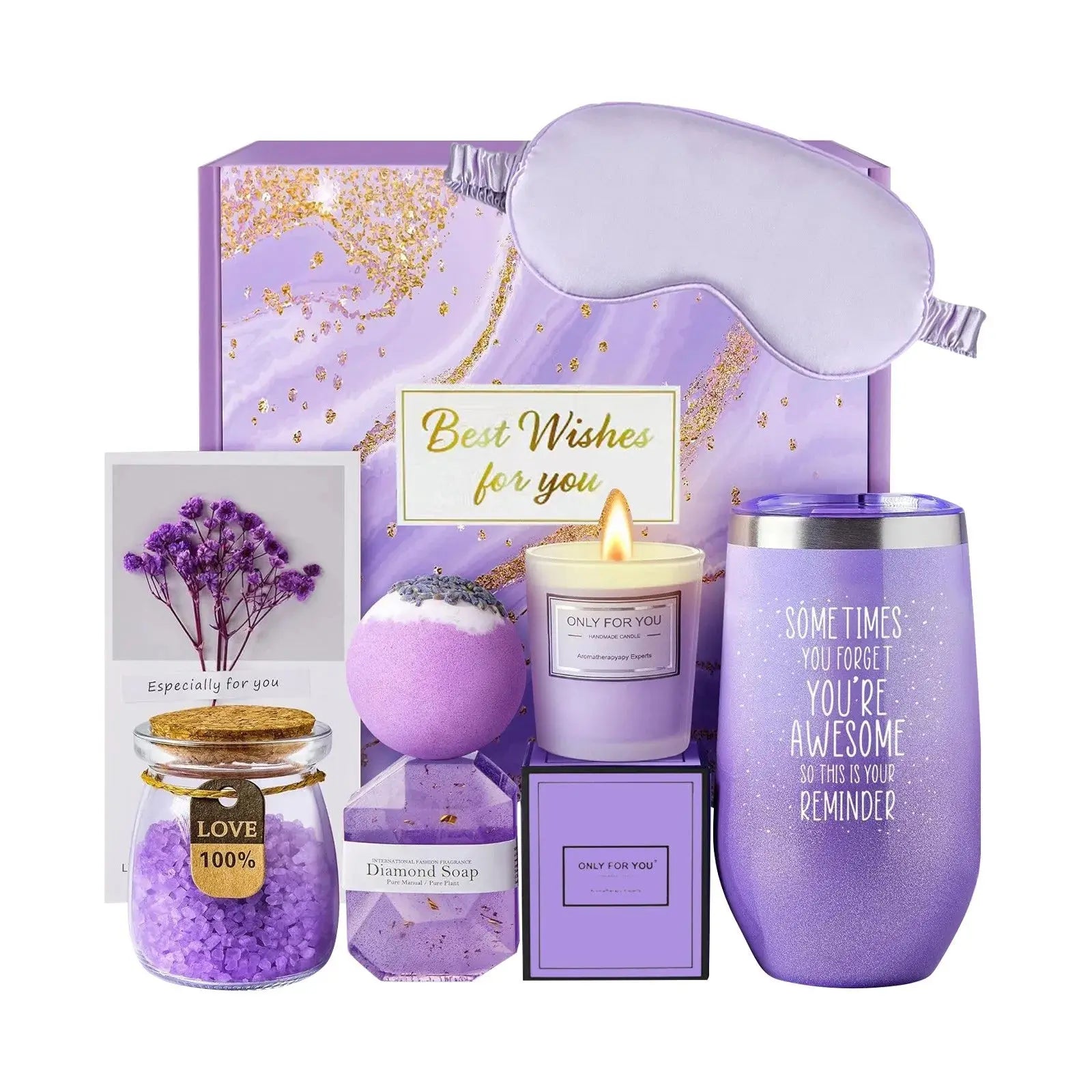 Women's Care Self Gifts Women's Birthday Gifts Care Packages Spa Gifts Inspirational Mother's Day Gifts For Wife Friends Grandma - Femlinza